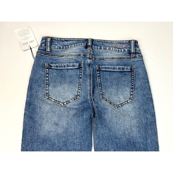 Cabi 4328 Skinny Jeans Women 2 NWT $142 Stretch‎ Cotton Pockets Distresed Blue - Picture 14 of 16